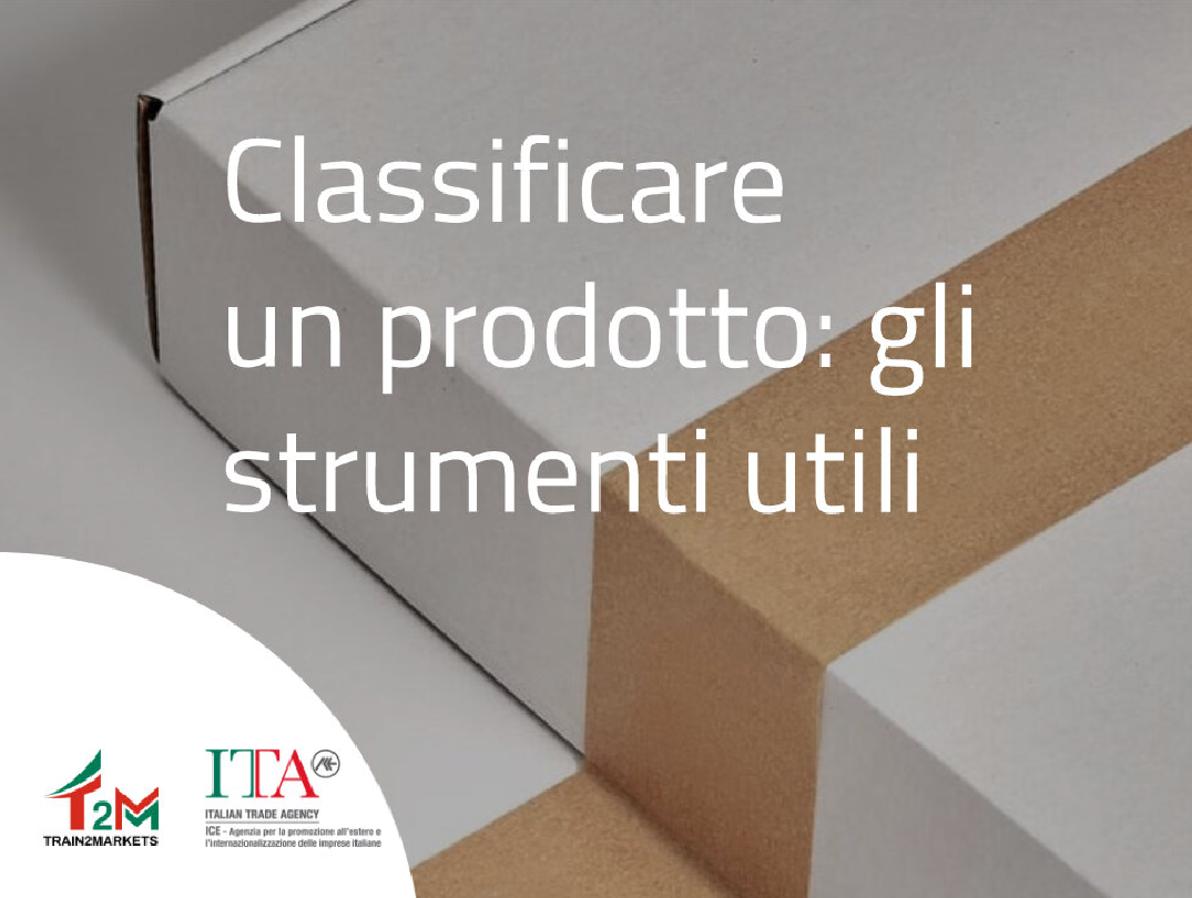 Classificare un prodotto: gli strumenti utili