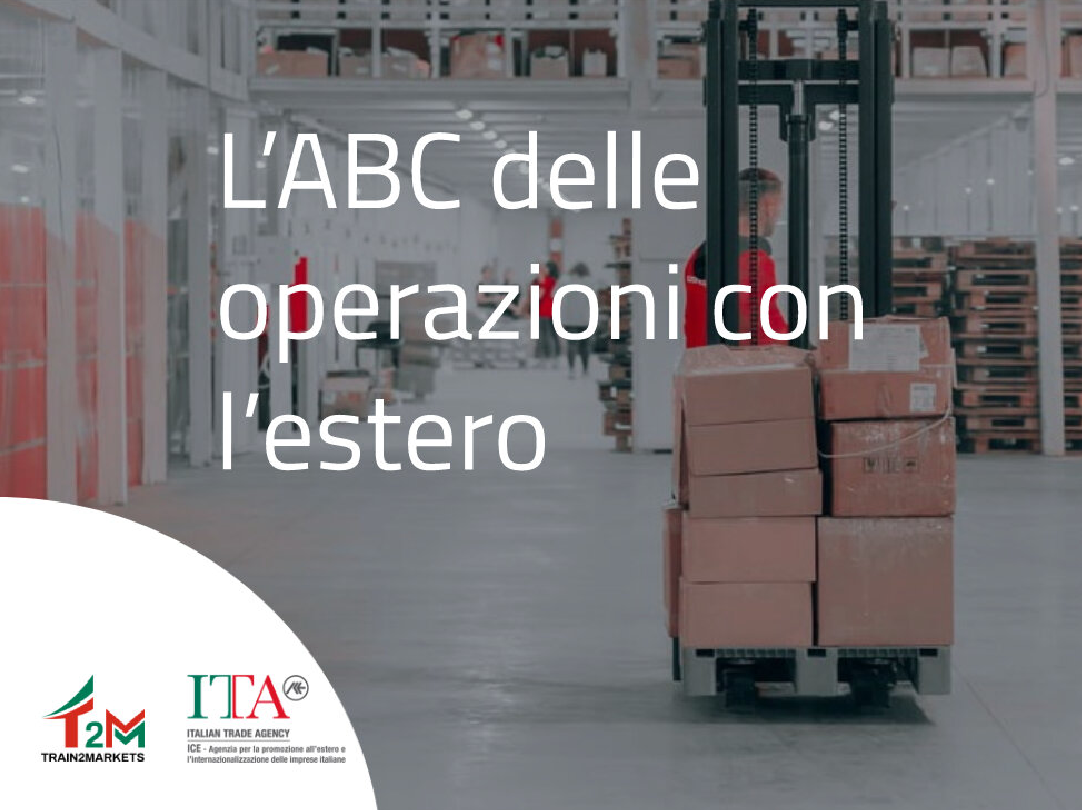 L’ABC delle operazioni con l’estero