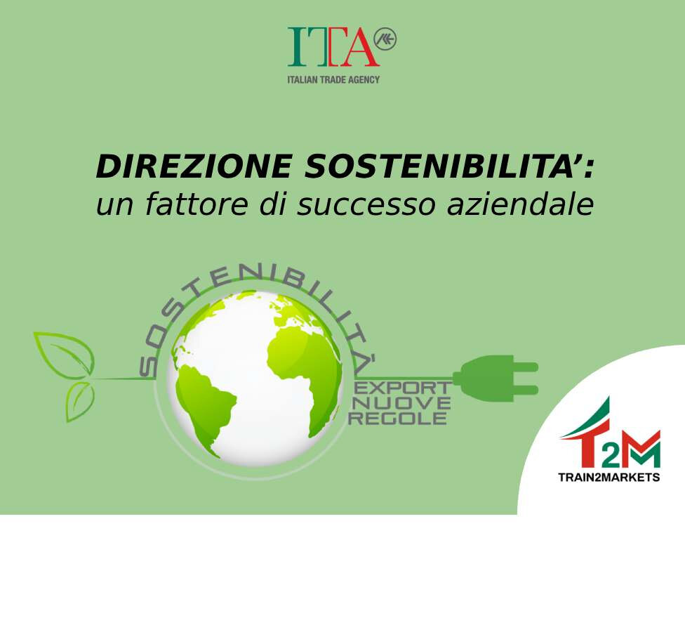 DIREZIONE SOSTENIBILITA’: un fattore di successo aziendale